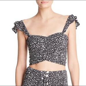 Tiare Hawaii Hollie Star-Print Crop Top